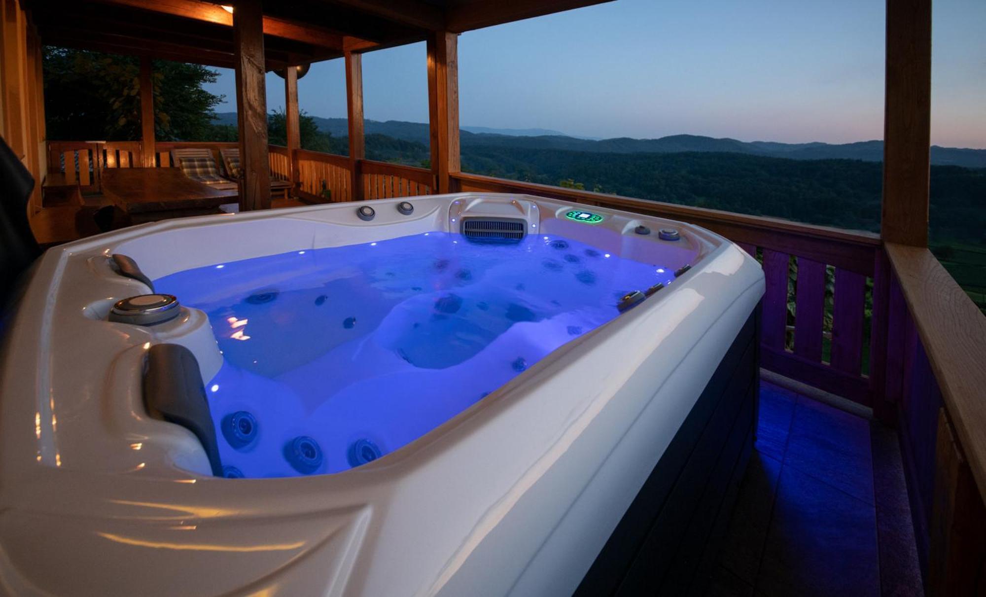 Holiday Home Mirt With Hottub & Sauna Blanca Exterior photo